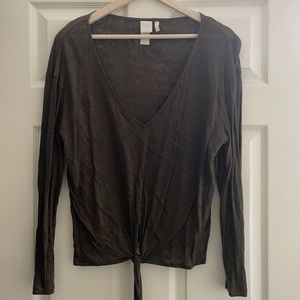 H&M Linen Top